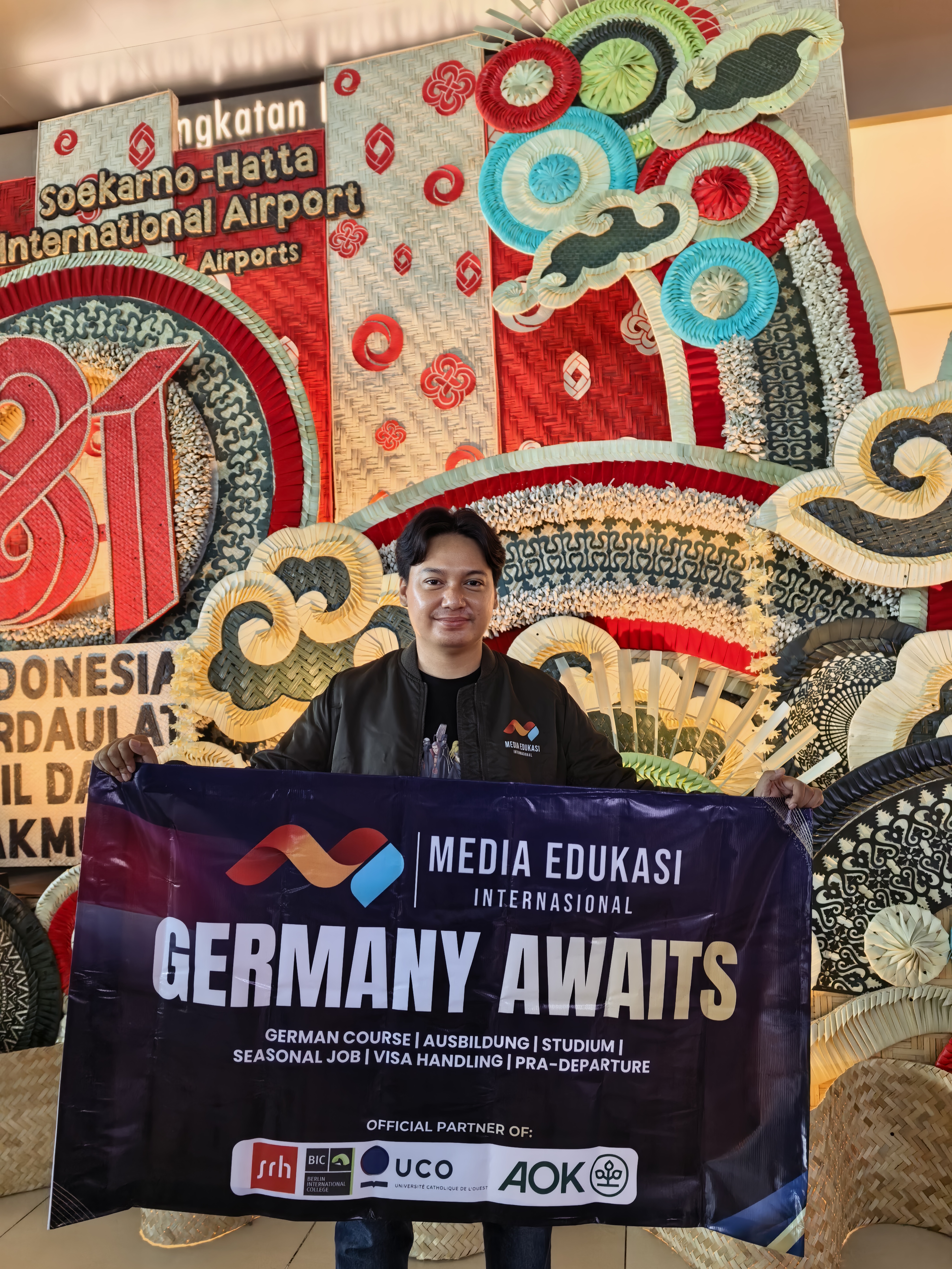 Congratulations to Gerald on His Departure to Germany for the Ausbildung Fachverkäufer im Lebensmittelhandwerk - Fleischerei Program